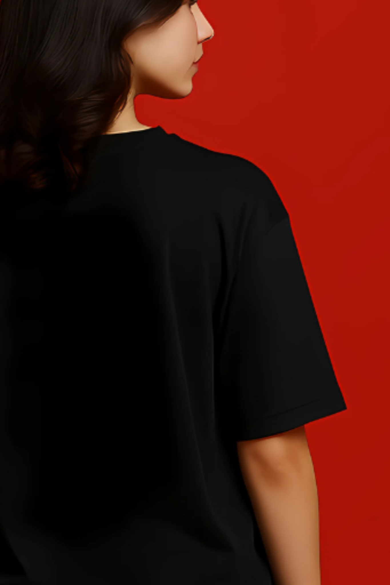 Ego | Black Oversized T-Shirt